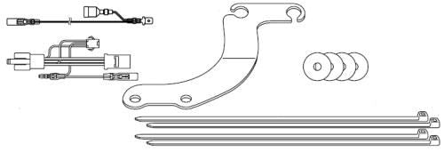 φ48 Small DN Meter Stay - Monkey 125 Meter Kit Repair Part