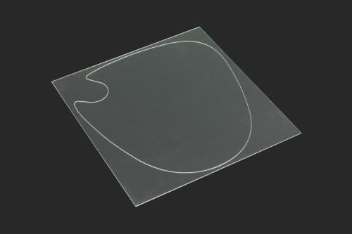 Meter Protection Film, Clear Glossy/TPU, 1 pc., Super Cub 110, Cross Cub 110