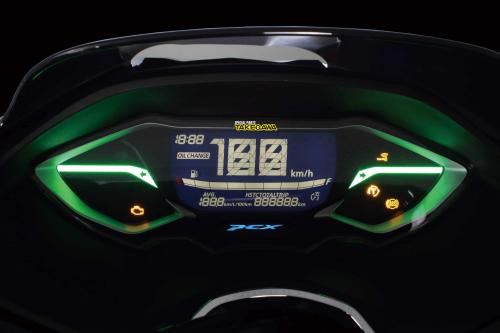 Meter Protection Film, Clear Gloss Type, Full-Color Logo, 1 sheet, PCX/PCX160
