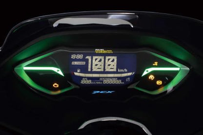 Meter Protection Film, Clear Gloss Type, Full-Color Logo, 1 sheet, PCX/PCX160