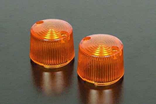 ウインカーレンズセット （オレンジ/2個入） 丸型Sウインカー専用
