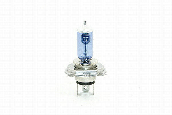 H4 12V35/35W スーパーホワイトハロゲン ヘッドライト用 1個入り
