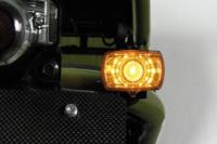 ブレイズウインカー ホンダスクエアタイプ2個セット オレンジレンズ NSR･XR50M･ズーマー etc.10W,15W付属