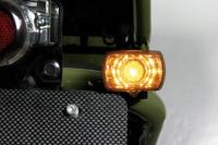 ブレイズウインカー ホンダスクエアタイプ2個セット スモークレンズ NSR･XR50M･ズーマー etc.10W,15W付属