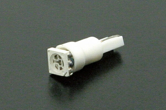 T5 Wedge 12V Orange LED Bulb for Meters, 1pc