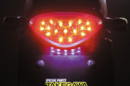 LED Tail Lamp Kit (Clear Lens) W400, W650, W800