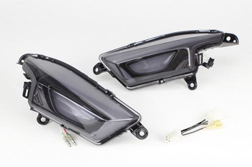 LEDフロントウインカーキット スモークレンズ シグナスX SR