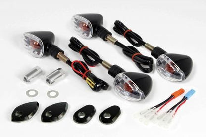 Streamline Blinker Set, Black Body, Set of 4, GROM