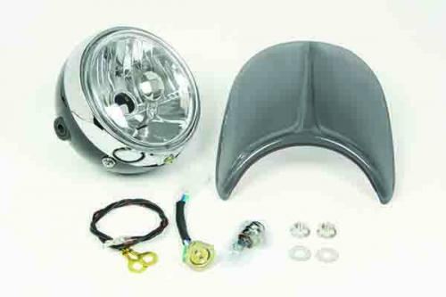 Multi-reflector Headlight & Mini Light Screen Set, φ110mm, Universal Fit