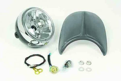 Multi-reflector Headlight & Mini Light Screen Set, φ110mm, Universal Fit