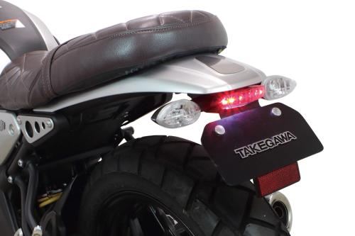 Fender Eliminator Kit with LED Mini Taillight (Black) for XSR125 XSR155