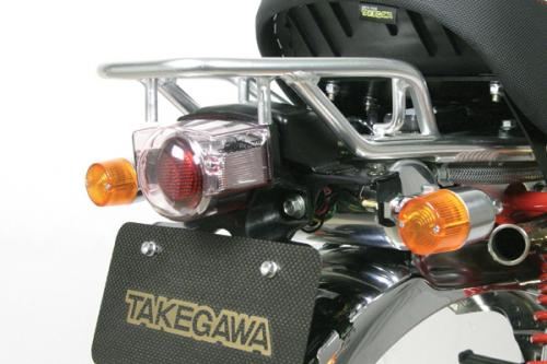 丸型Sアルミウインカーキット オレンジ 4個セット モンキー ゴリラ エイプ50/100