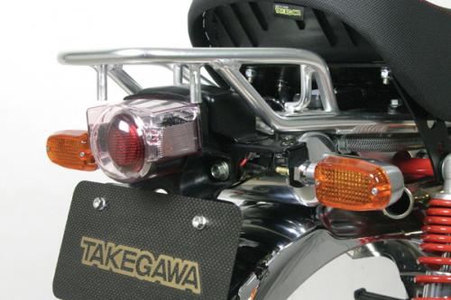 角型Sアルミウインカーキット オレンジ 4個セット モンキー ゴリラ エイプ50/100