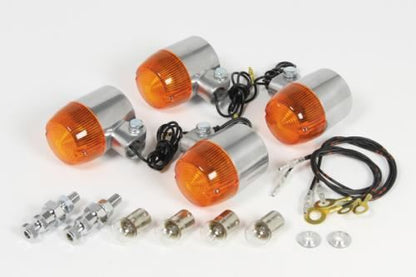 Round M Blinker Kit, Orange, Lens Diameter 47mm