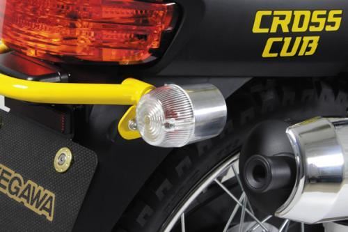 丸型Mウインカーキット クリア レンズ径47mm