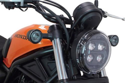 LED Turn Signal Units, Smoked Lens, Set of 4, CL250/500, Rebel 250/500