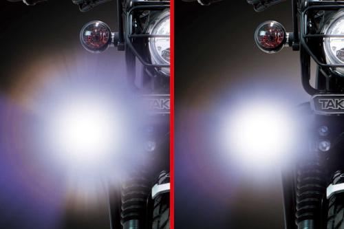 LED Fog Lamp Kit for Underframe Equipped Vehicles, Cut-line/10W, 2 pieces, Cross Cub 50/110