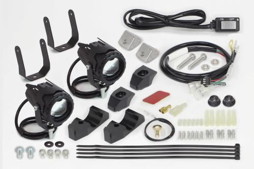 LED Fog Lamp Kit for Underframe Equipped Vehicles, Cut-line/10W, 2 pieces, Cross Cub 50/110