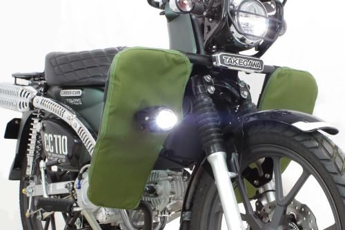 LEDフォグランプキット レッグバンパー用 カットライン/10W 2個入 クロスカブ50/110