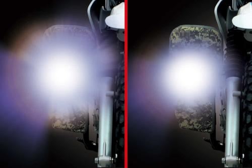 LED Fog Light Kit for Leg Bumpers, Cut-off Line/15W, 2 pcs, Serow 250