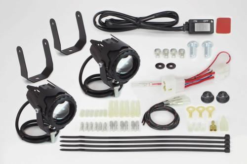 LED Fog Light Kit for Leg Bumpers, Cut-off Line/15W, 2 pcs, Serow 250