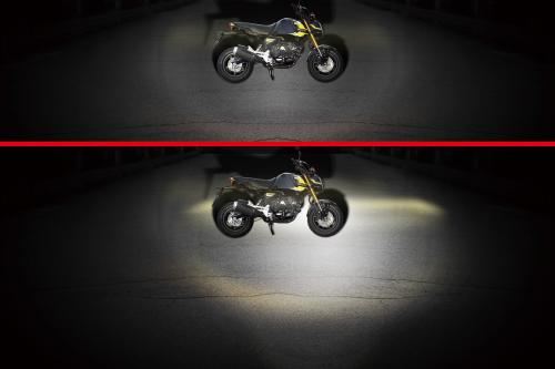 LEDフォグランプキット カットライン/10W ホワイト/イエロー切替 2個入 汎用(DC12V専用)