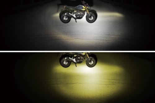 LEDフォグランプキット カットライン/15W ホワイト/イエロー切替 1個 汎用(DC12V専用)