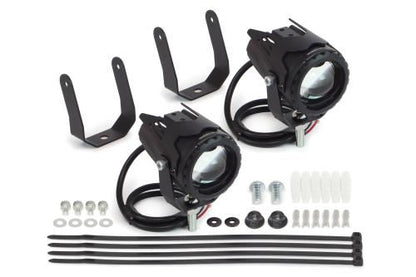 LEDフォグランプキット カットライン/15W ホワイト/イエロー切替 2個入 汎用(DC12V専用)