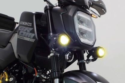 LED Fog Lamp Kit, Cut Line / 10W, White/Yellow Switchable, 2 pcs for Monkey 125, GROM, MSX125, DAX125