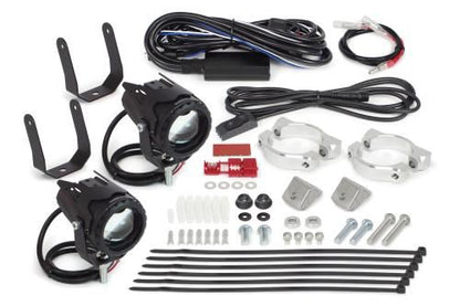 LED Fog Lamp Kit, Cut Line / 10W, White/Yellow Switchable, 2 pcs for Monkey 125, GROM, MSX125, DAX125