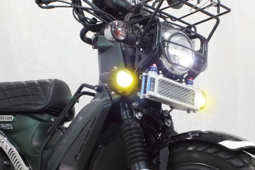 LEDフォグランプキット カットライン/10W ホワイト/イエロー切替 2個入 クロスカブ50/110