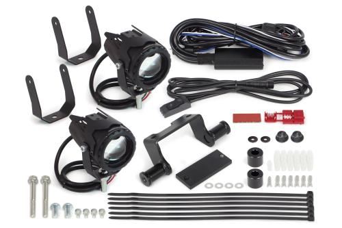 LEDフォグランプキット カットライン/10W ホワイト/イエロー切替 2個入 クロスカブ50/110