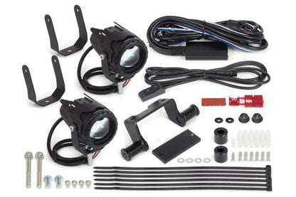 LEDフォグランプキット カットライン/10W ホワイト/イエロー切替 2個入 クロスカブ50/110