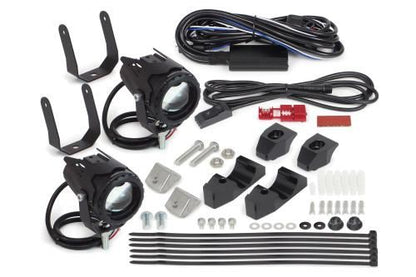 LEDフォグランプキット アンダーフレーム用 カットライン/10W ホワイト/イエロー切替 2個入 クロスカブ50/110