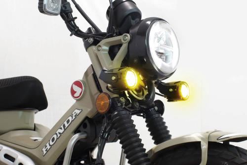 LEDフォグランプキット カットライン/10W ホワイト/イエロー切替 2個入 CT125 ハンターカブ