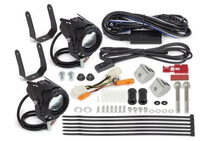 LEDフォグランプキット カットライン/10W ホワイト/イエロー切替 2個入 CT125 ハンターカブ