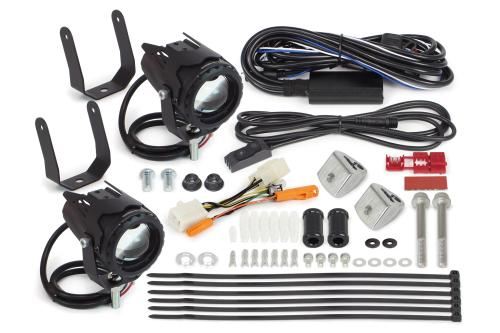 LED Fog Light Kit - Cutoff Line/10W White/Yellow Selectable - 2-Pack CT125 Hunter Cub