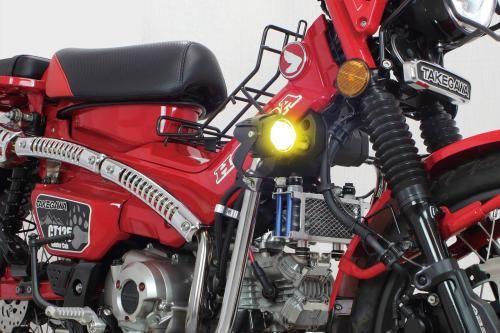 LED Fog Lamp Kit for Subframe, Cut-off Line/10W, White/Yellow Selectable, 2 pcs., CT125 Hunter Cub