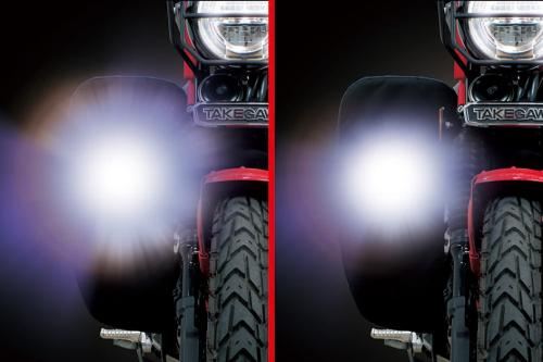 LEDフォグランプキット レッグバンパー用 カットライン/10W ホワイト/イエロー切替 2個入 CT125 ハンターカブ