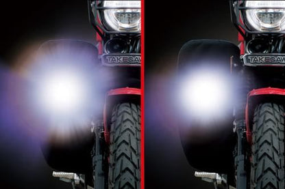 LEDフォグランプキット レッグバンパー用 カットライン/10W ホワイト/イエロー切替 2個入 CT125 ハンターカブ