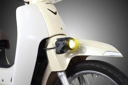 LED Fog Light Kit, Cut-off Line, 10W, White/Yellow Switchable, 2 pcs, Super Cub 50/110