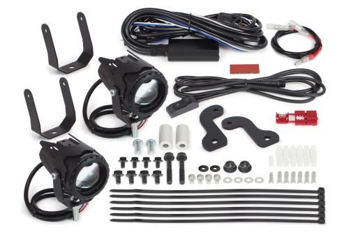 LEDフォグランプキット カットライン/10W ホワイト/イエロー切替 2個入 スーパーカブ50/110