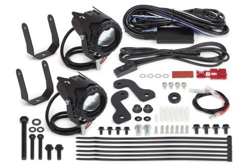 LEDフォグランプキット カットライン/10W ホワイト/イエロー切替 2個入 スーパーカブ50/110