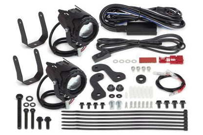 LEDフォグランプキット カットライン/10W ホワイト/イエロー切替 2個入 スーパーカブ50/110