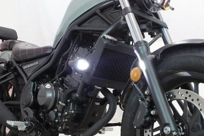 LED Fog Lamp Kit, Cutline, 15W, White/Yellow Switchable, 2 pcs, Rebel 250/500, CL250/500