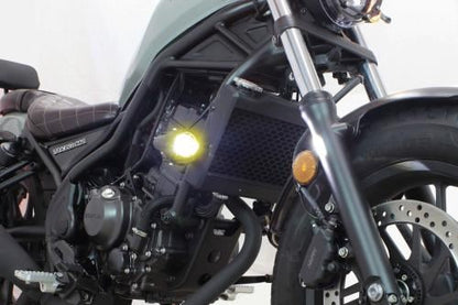 LED Fog Lamp Kit, Cutline, 15W, White/Yellow Switchable, 2 pcs, Rebel 250/500, CL250/500