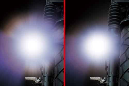 LED Fog Lamp Kit, Cutline, 15W, White/Yellow Switchable, 2 pcs, Rebel 250/500, CL250/500