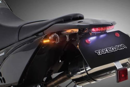 Streamline Mini LED Turn Signals, Smoked, Quantity: 2 pieces