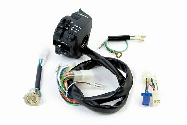 コンビネーションスイッチASSY (P/C付タイプ) エイプ100/タイプーD ('08～)BAT付車用