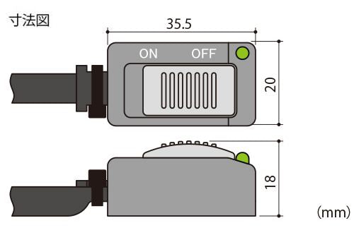 ON/OFF switch with indicator lamp - Universal